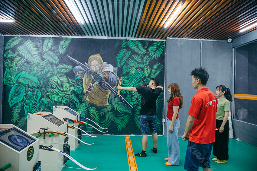 蹦床運動公園射箭館